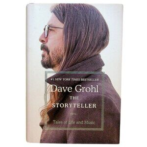 Dave Grohl "The Storyteller" Hardcover Book Tales Of Life & Music